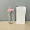 Axyaa Colorful Plastic Cup Lid Set for Can Shaped Iced Coffee & Juice Mugs