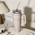 Axyaa Stainless Steel Vacuum Insulated Tumbler with Lid and Straw