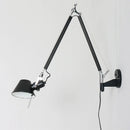 Axyaa Telescopic Swing Arm LED Wall Lamp Sconce Industrial Light - E27