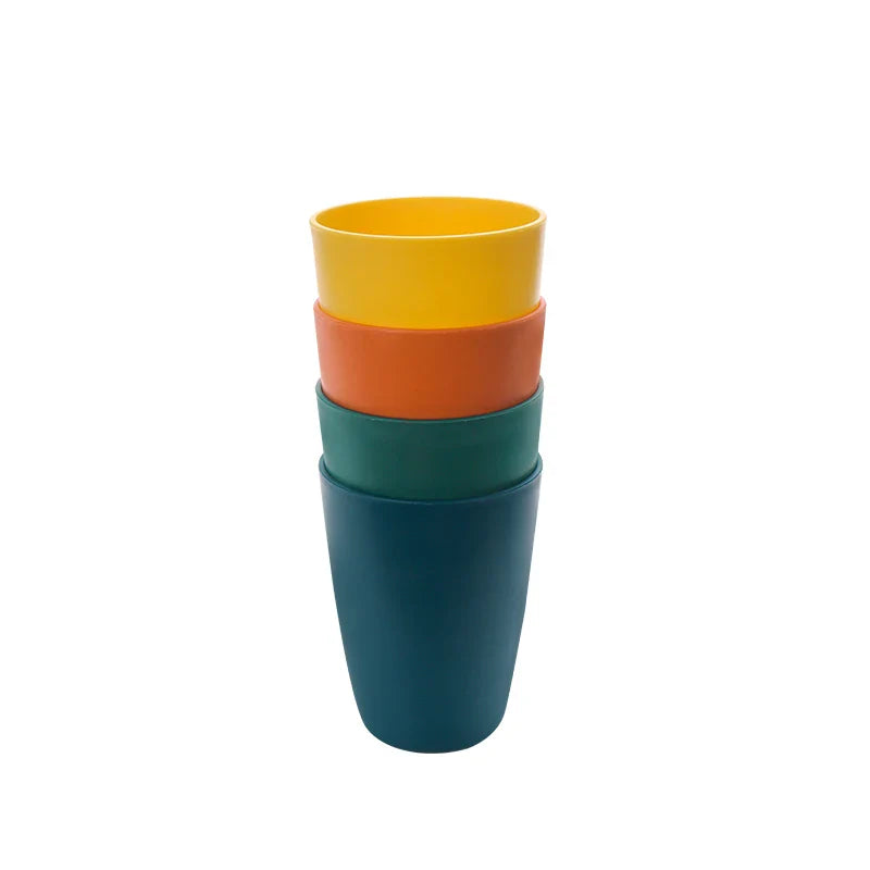Axyaa Reusable Plastic Cups - Set of 8