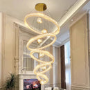 Axyaa Modern Pendant Light LED Chandelier Ceiling Lamp for Indoor Dining Room