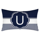 Axyaa Blue Stripe Pillowcase 30X50 for Sofa Chair Decor