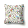 Axyaa Colorful Candy Flower Succulent Plants Printed Pillow Case for Couch Sofa Bed