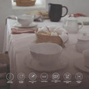 Axyaa Stoneware 5-Piece Place Setting in Robin's Egg Blue