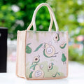 Axyaa Kawaii Cotton Lunch Bag for Men or Women: Portable, Thickened, Student-Friendly