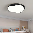Axyaa Modern Round LED Bedroom Ceiling Lamp, Full Spectrum Dimmable Study Light