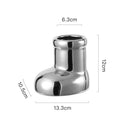 Axyaa Ceramic Boot Vase Pen Holder Tabletop Storage Home Decoration Accessory