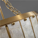 Axyaa Shell Pendant Chandelier LED Ceiling Light for Home Lighting