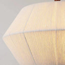 Axyaa Hemp Rope Rattan Pendant Light Fixture for Home and Hospitality Décor