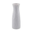 Axyaa Ceramic-Style Plastic Flower Vase for Living Room Decor & Flower Arrangements