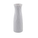 Axyaa Ceramic-Style Plastic Flower Vase for Living Room Decor & Flower Arrangements