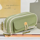 Axyaa Makeup Tools Organizer for Women - Large Capacity Cosmetic Bag