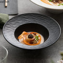 Axyaa Frosted Ceramic Soup Dessert Pasta Fruit Salad Molecular Cuisine Bowl