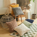 Axyaa Geometric Pillow Cover 45x45cm for Living Room Sofa, Decorative Home Decor Pillowcase
