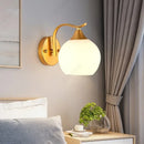 Axyaa LED Glass Spherical Wall Lamp for Bedroom and Living Room Decoration