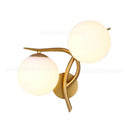 Axya Nordic Iron LED Wall Lamp Glass Ball Light Fixtures