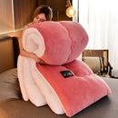 Axyaa Super Warm Lamb Wool Quilt - Winter Double-sided Velvet Blanket