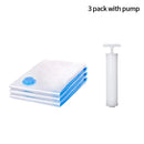 Axyaa Vacuum Storage Bags - Space Saving Clothes Organizer for Wardrobe