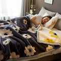 Axyaa Winter Warmth Raschel Blanket - High Quality Soft Duvet