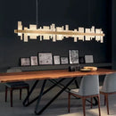 Axyaa Modern LED Chandelier for Home Indoor Decor