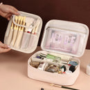 Axyaa Luxury Cosmetic Bag: Large Capacity Organizer for Travel, Mother, Girlfriend - Prefect Gift