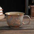 Axyaa Nordic Ceramic Coffee Cup Set - High Value Coarse Pottery Mug for Couples