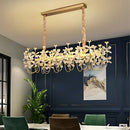 Axyaa Crystal Butterfly Chandelier: 2024 Modern LED Dimmable Pendant Lamp