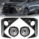 Axyaa Fog Lamps Halogen DRL Daytime Running Lights Toyota Avanza Bumper Headlights Car Accessories