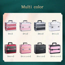 Axyaa Portable Makeup Organizer Box with Lock and 4 Trays