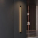 Axyaa Minimalist Black Strip Wall Lamp for Bedrooms and Living Rooms