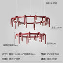 Axyaa Modern U-shaped Chandelier for Restaurant Bar Bedroom Living Room