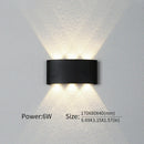 Axyaa Waterproof Outdoor Wall Light Fixture for Garden Balcony LED Lamp IP66 AC85/265V