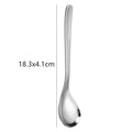 Axyaa Long Handle Stainless Steel Soup Spoon