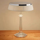 Axyaa French Crystal Body Table Lamp for Luxe Living Room Ambiance