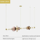 Axyaa Postmodern Italian Replica Pendant Chandelier_LED Kitchen Dining Island Light