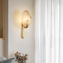 Axyaa Nordic Copper Living Room Wall Lamp