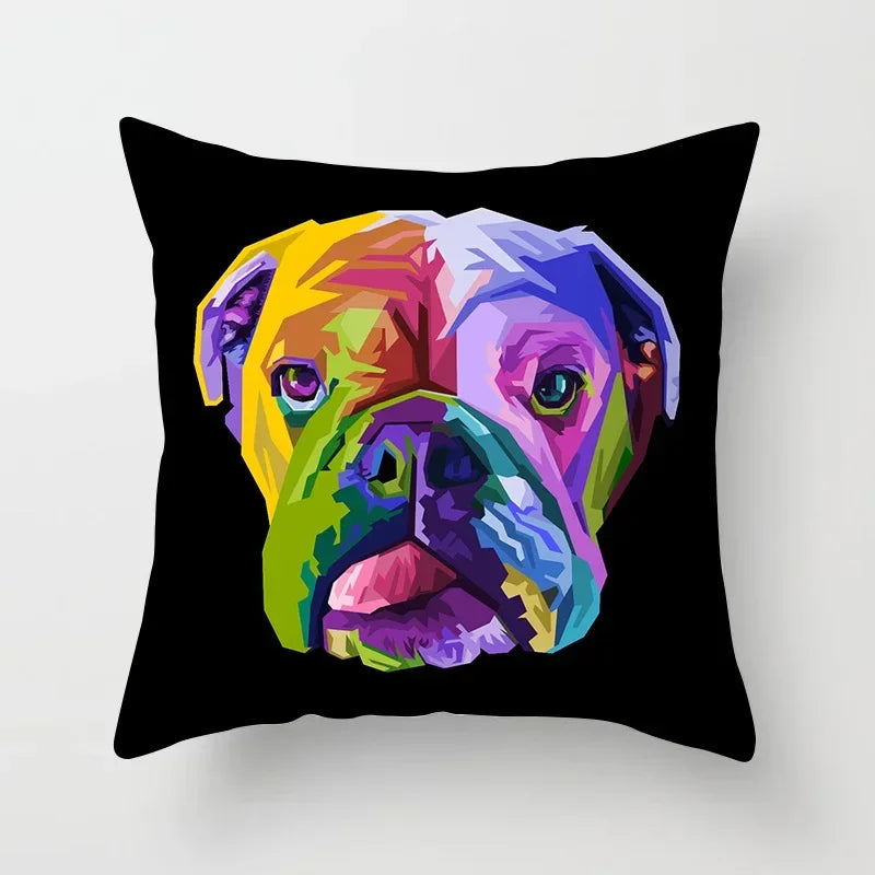 Axyaa Abstract Animal Pattern Pillowcase 45*45cm