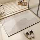 Axyaa Diatomaceous Earth Bathroom Mat: Absorbent, Non-Slip, 40x60cm/60x90cm