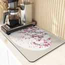 Axyaa Diatomaceous Earth Silicone Dish Mat Set - Kitchen Drying Mats
