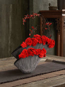 Axyaa Nordic Modern Big Vase - Stylish Home Decor, Plant Craft, Gift Idea