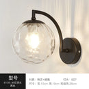 Axyaa Glass Wall Lamp - Nordic Minimalist LED Sconce for Living, Bedroom, Kitchen