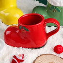 Axya Snow Boots Cartoon Mug Set