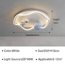 Axyaa Astronaut LED Ceiling Lamp for Kids Room and Study - Creative Planet Theme