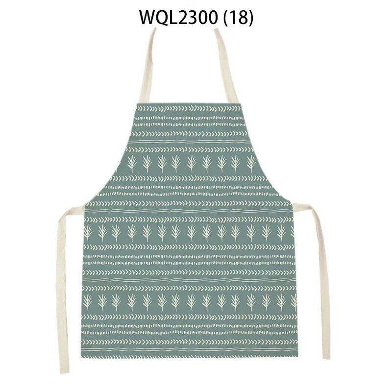 Axyaa Nordic Clouds Kitchen Apron for Home Cooking & Baking