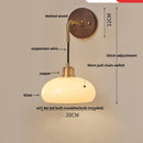 Axyaa Nordic LED Wall Lamp Walnut Wood Bar Porch Stair Light Adjustable Luminaire