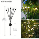 Axyaa Solar Glowworm Lights: Dual-Color LEDs, Waterproof for Lawn, Pathway, Patio