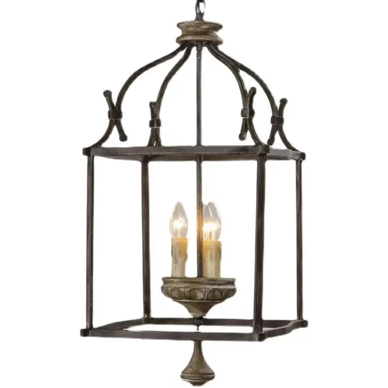 Axyaa Creative Iron Chandelier Light for Porch, Kitchen, Bedroom, Coffee Shop