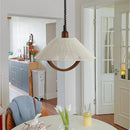 Axyaa Wood Ceiling Pendant Chandelier for Kitchen Bedroom Living Room