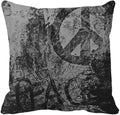 Axyaa Manga Anime Cute Expression Woman Face Pillow Cover 45x45cm Home Decor