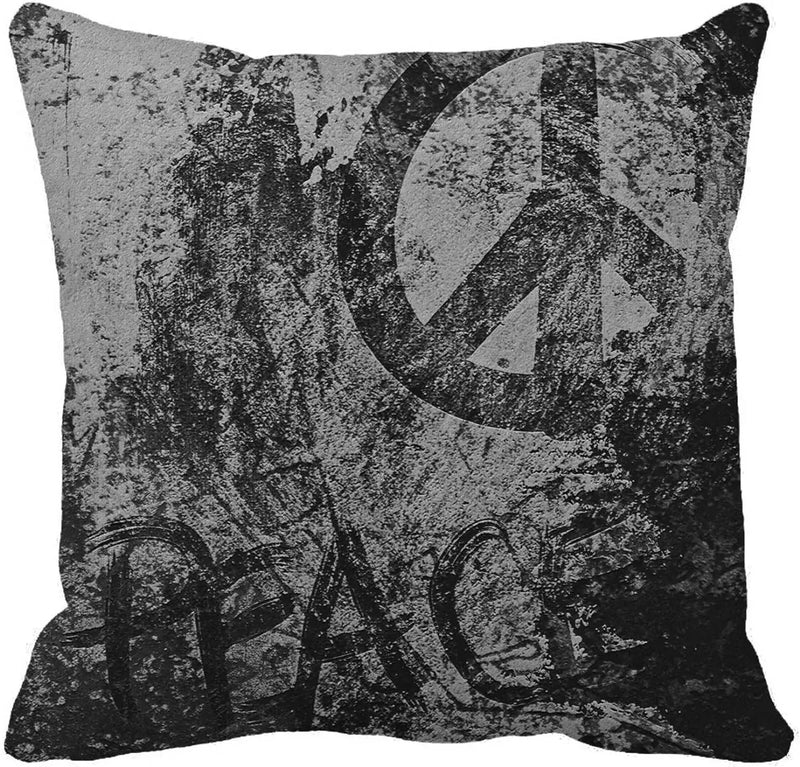 Axyaa Manga Anime Cute Expression Woman Face Pillow Cover 45x45cm Home Decor